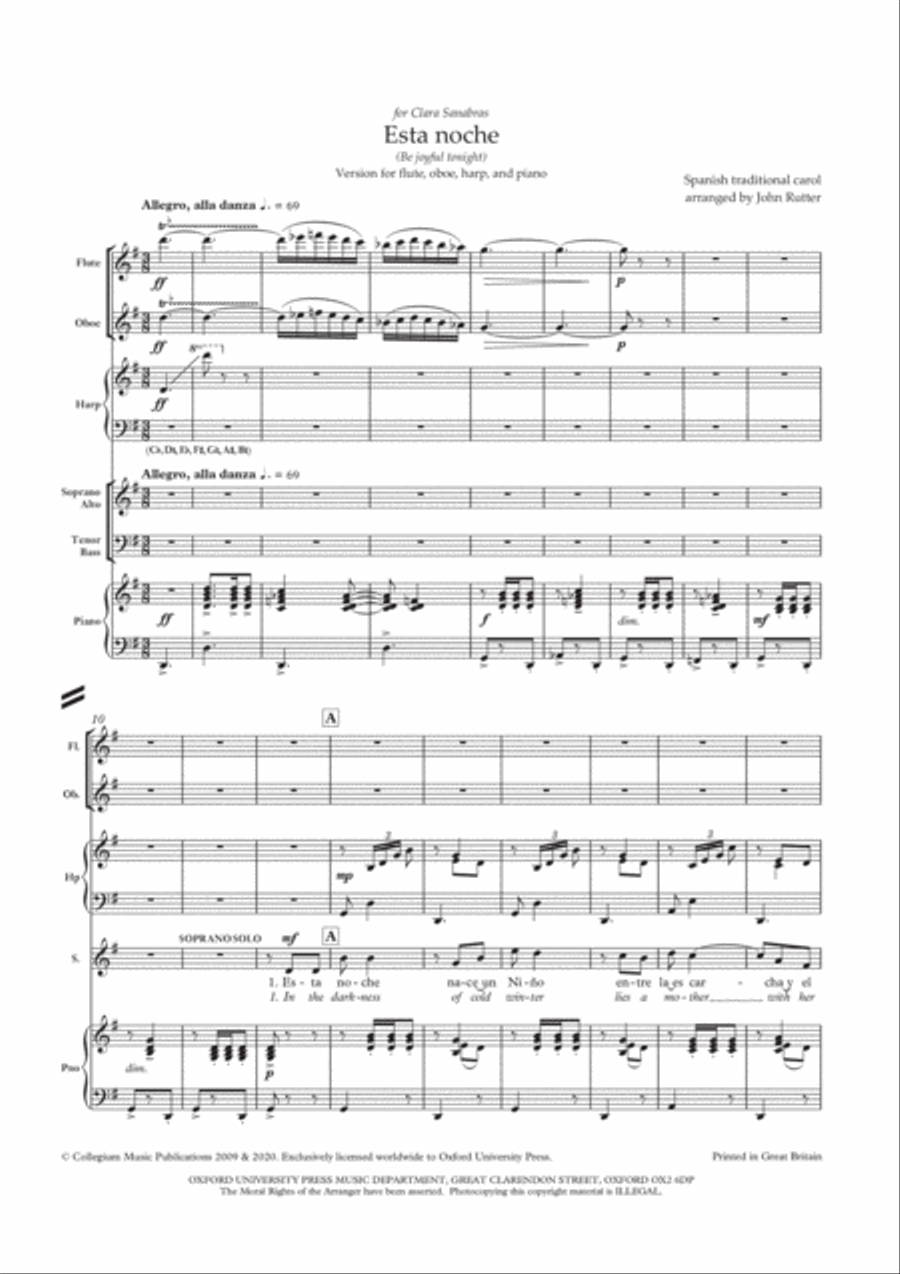 Esta noche 4-Part scores gallery preview page 2