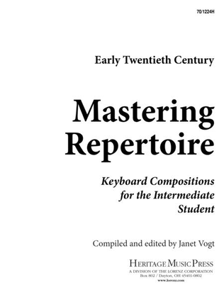 Book cover for Mastering Repertoire: Early Twentieth Century