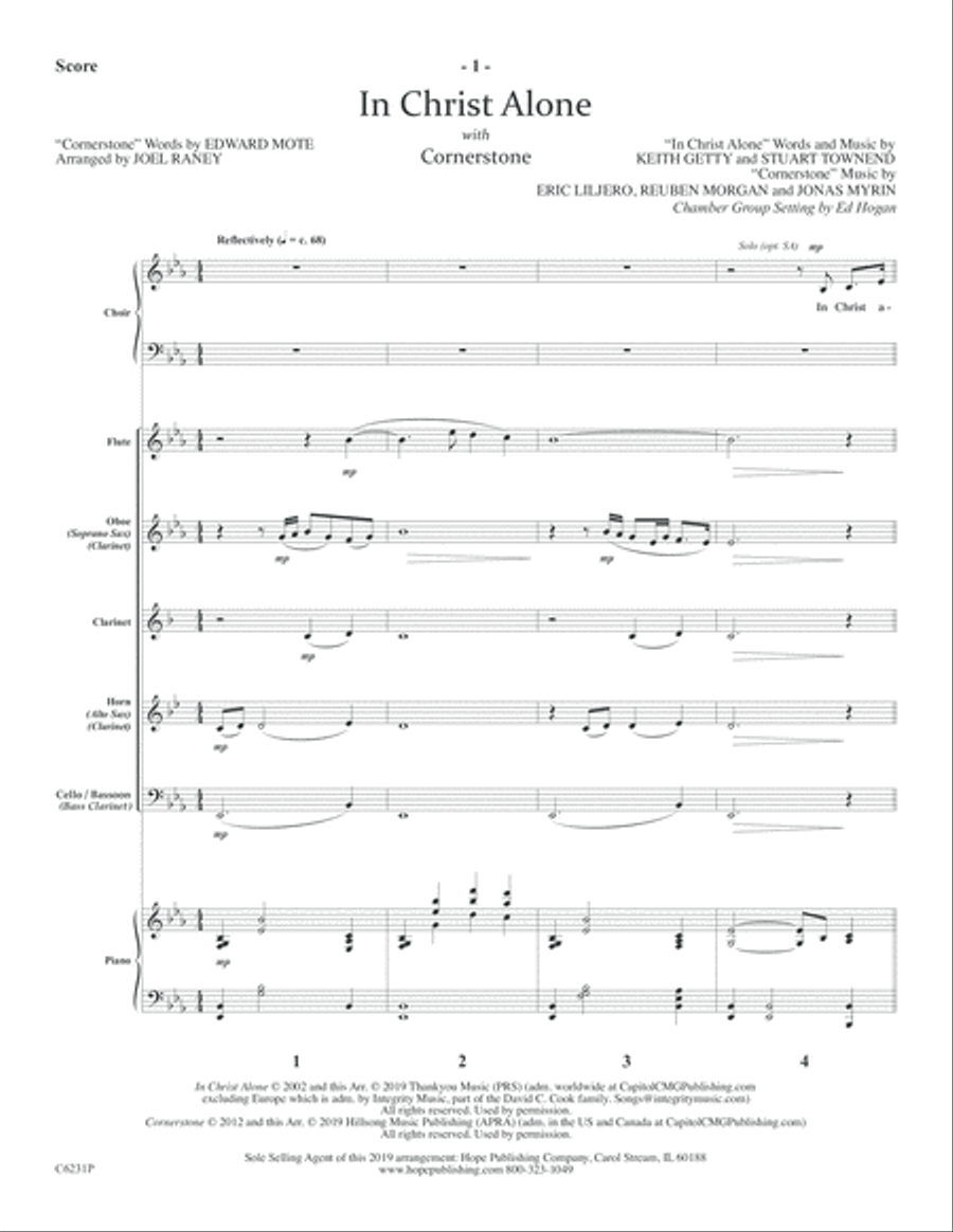 In Christ Alone with Cornerstone Choir scores gallery preview page 3
