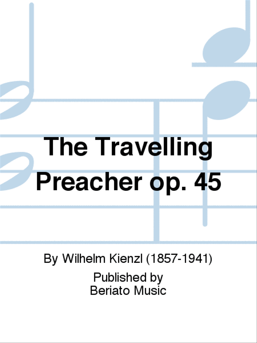 The Travelling Preacher op. 45 Mission scores gallery preview page 1