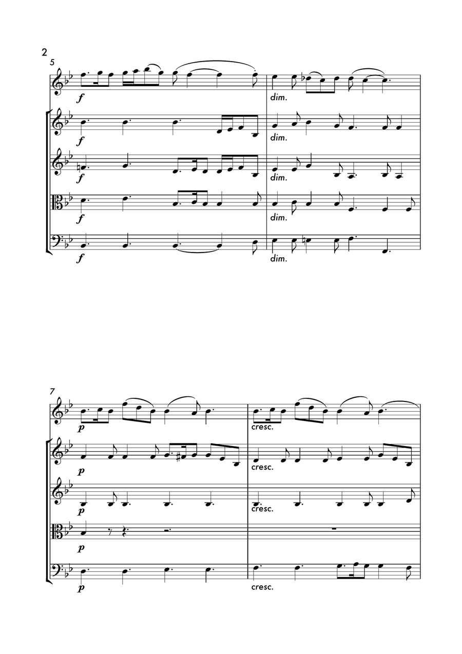 Il Trillo Del Diavolo - Devil's Trill Sonata- by Giuseppe Tartini arranged for String Orchestra String Orchestra scores gallery preview page 3