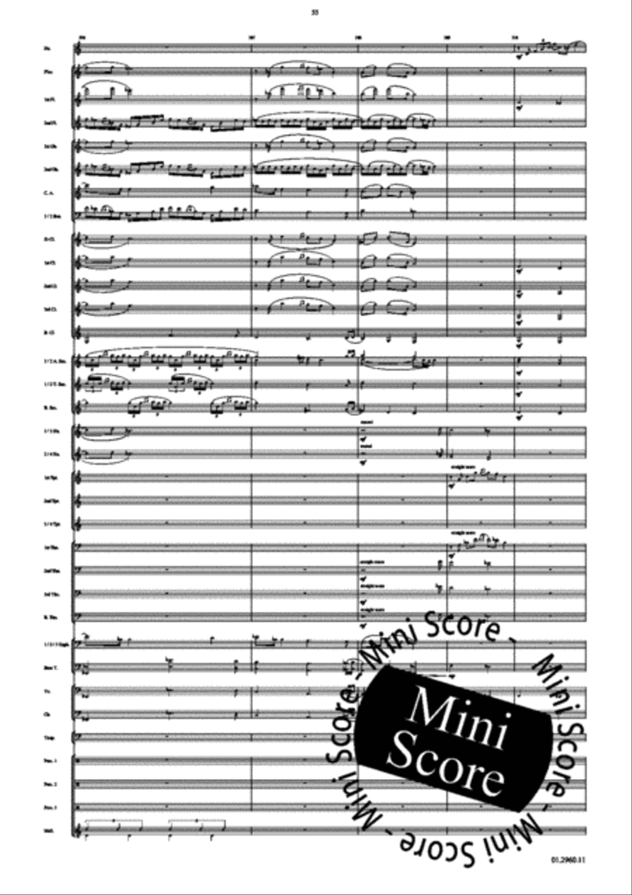 Jeanne d'Arc Concert Band scores gallery preview page 61