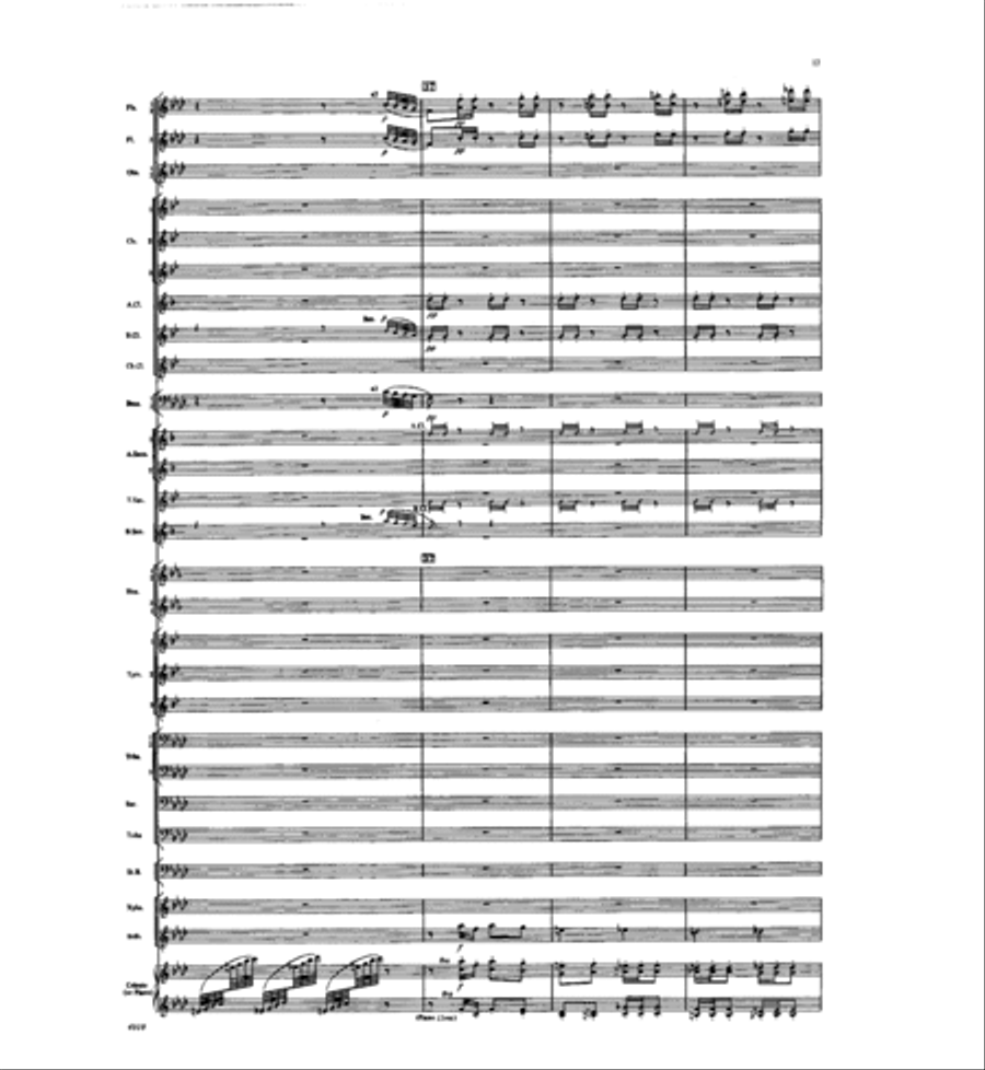 Selections from the Nutcracker Suite Concert Band scores gallery preview page 15