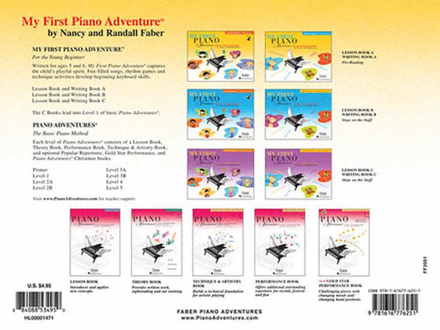 My First Piano Adventure Christmas - Book A