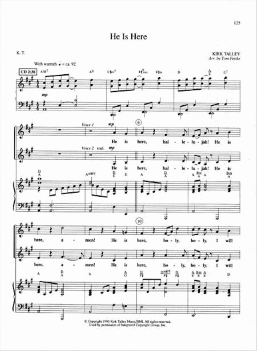 The Duet Book The Duet Book High Voice scores gallery preview page 2