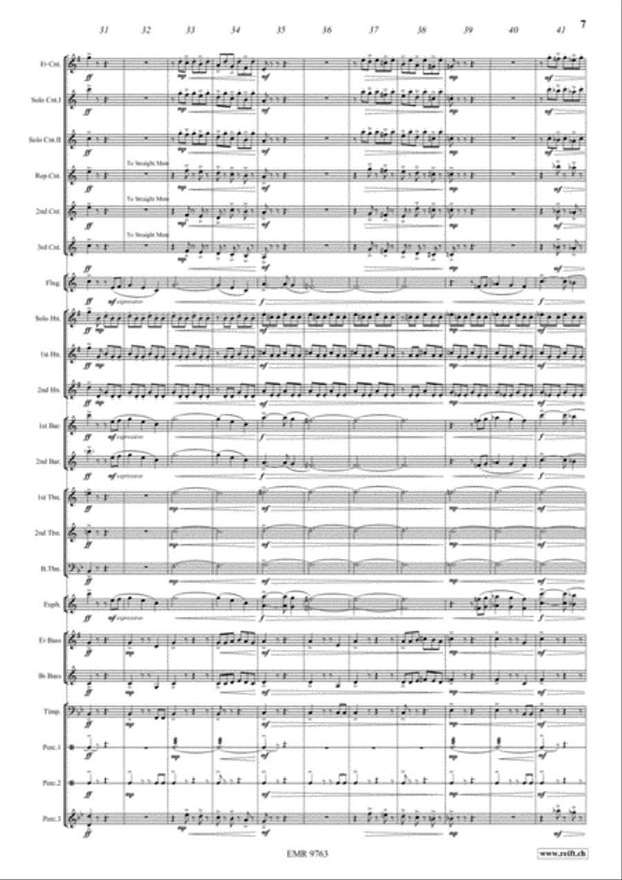 Rise of The Guardians Brass Band scores gallery preview page 8