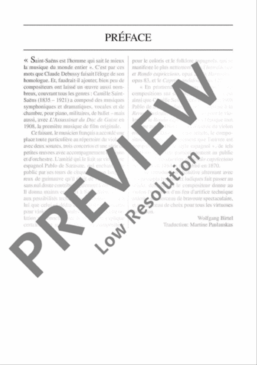 Introduction et Rondo capriccioso Orchestra scores gallery preview page 8