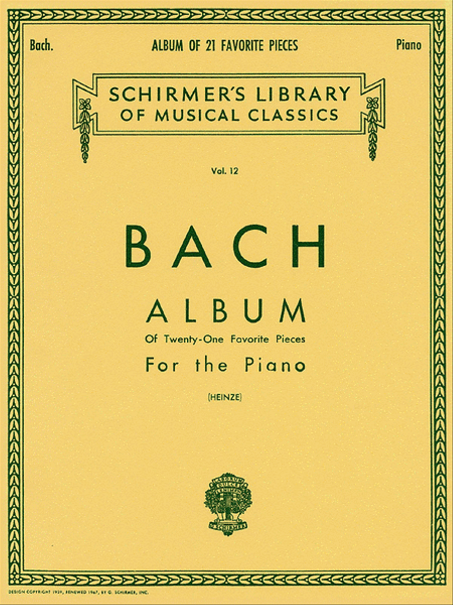Album (21 Favorite Pieces) Piano Solo scores gallery preview page 1