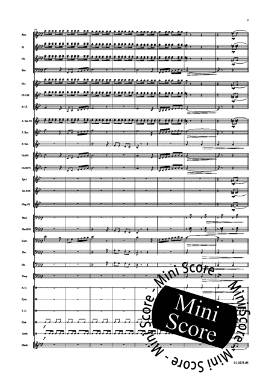 Hispanico Hispanico Concert Band scores gallery preview page 9