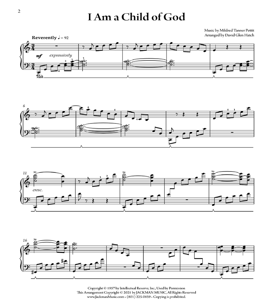 Favorite Primary Songs for Advanced Piano Piano Solo scores gallery preview page 2