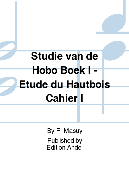 Studie van de Hobo Boek I - Etude du Hautbois Cahier I