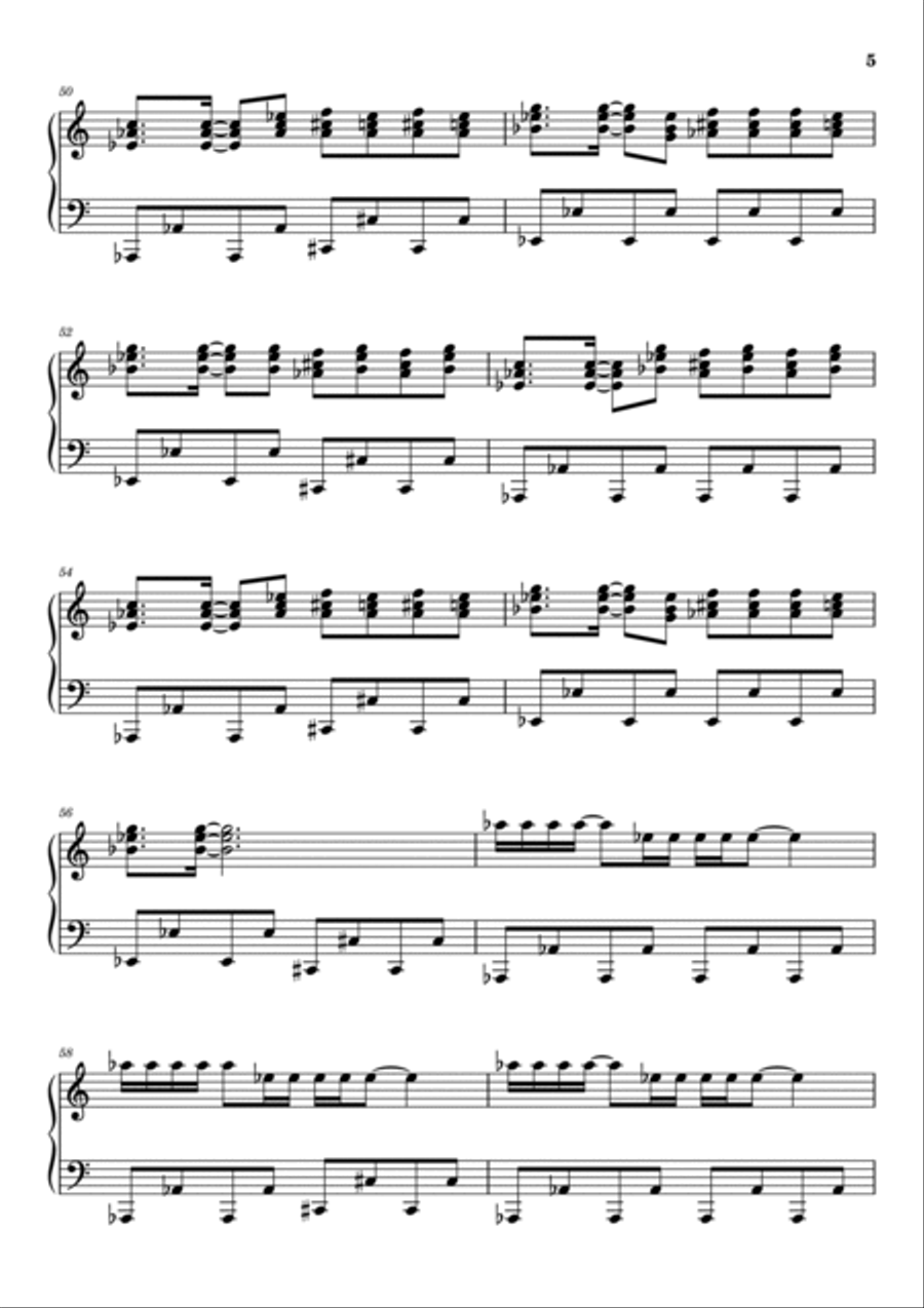 We Like To Party! Piano Solo scores gallery preview page 5