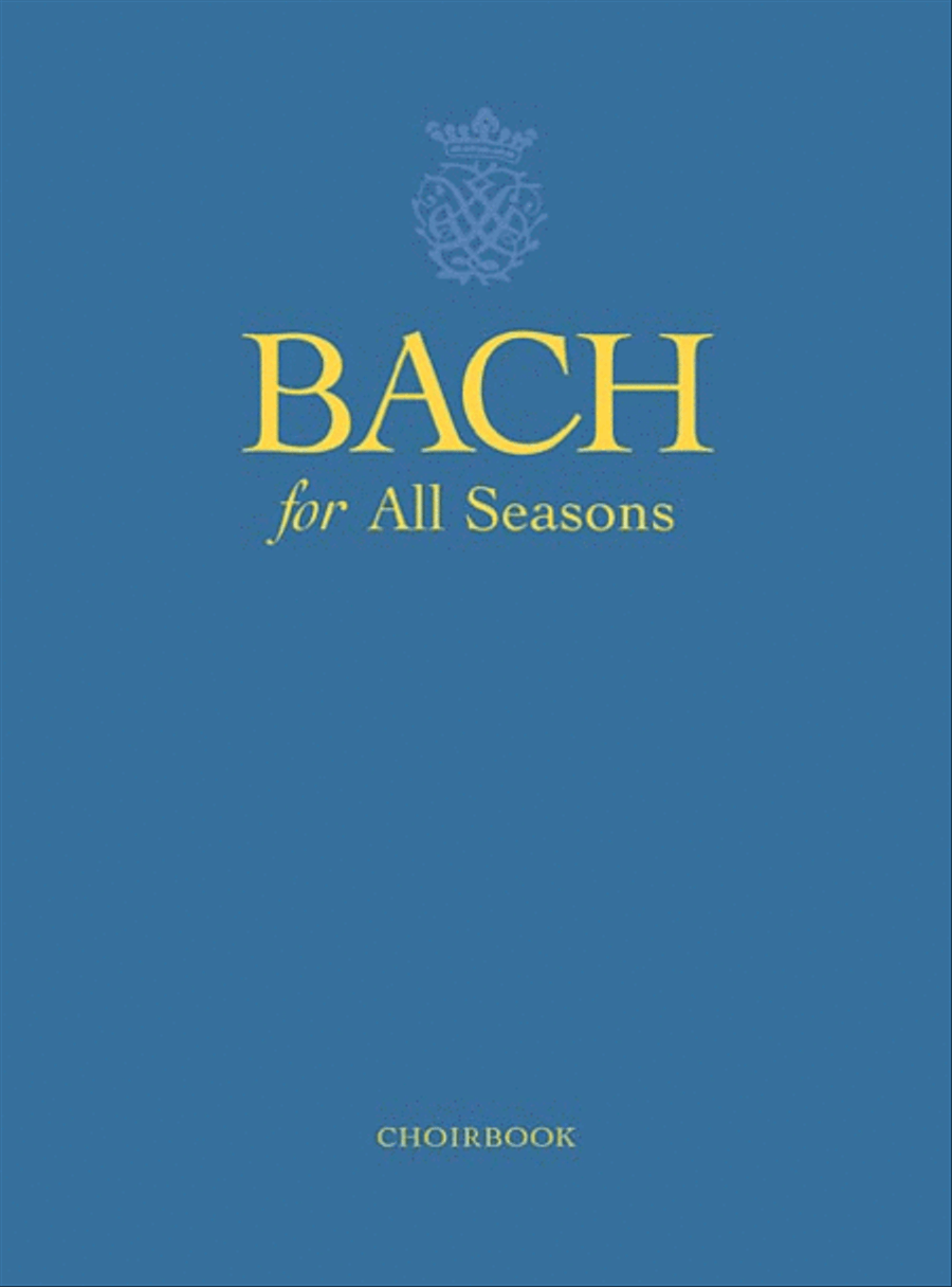 Bach for All Seasons Choirbook 4-Part scores gallery preview page 1