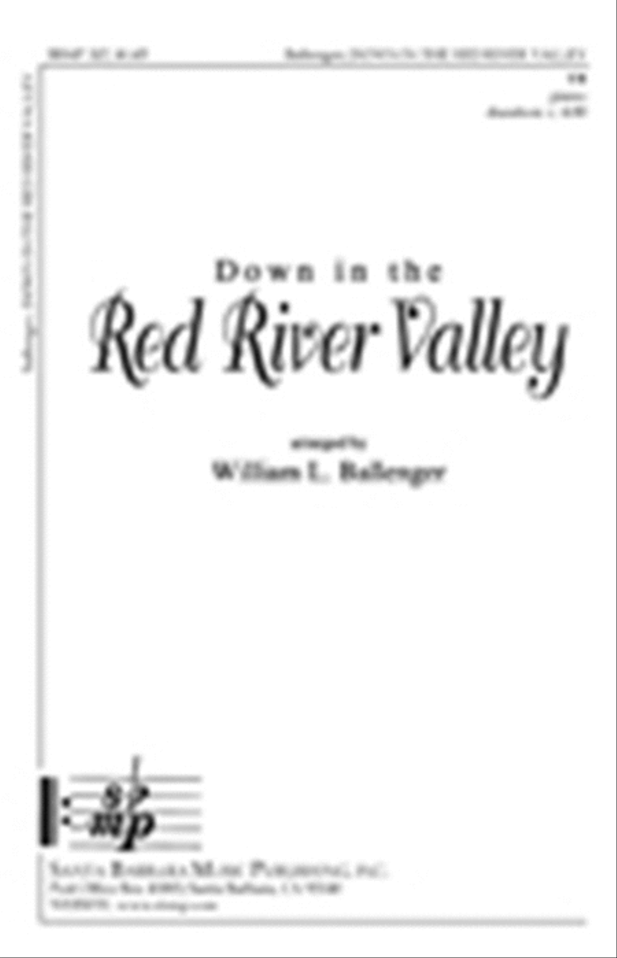 Down in the Red River Valley - TB Octavo