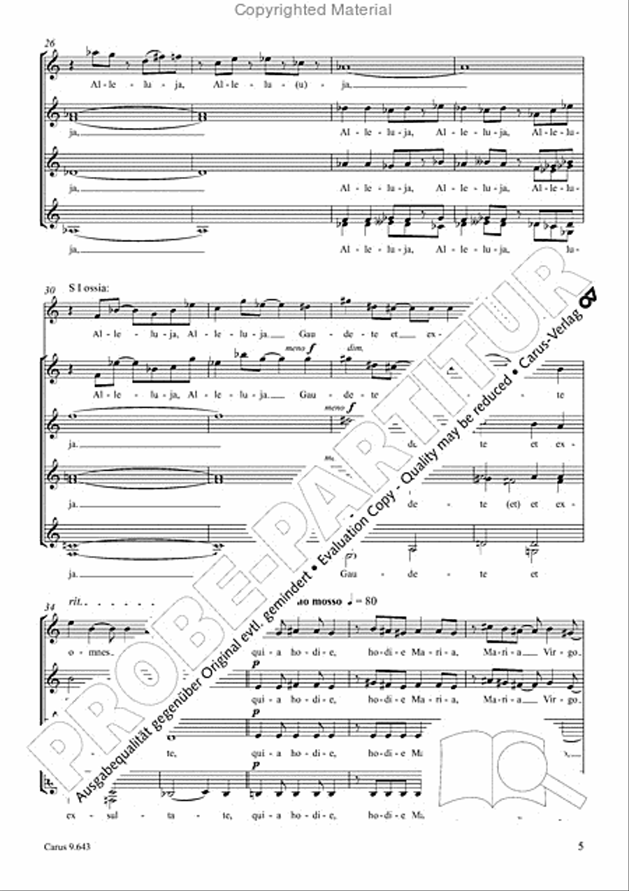 Assumpta est Maria Assumpta est Maria SSAA scores gallery preview page 5