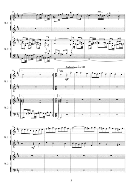 J.S.Bach - Suite no.2 in B minor - Transcription for 2 pianos image number null