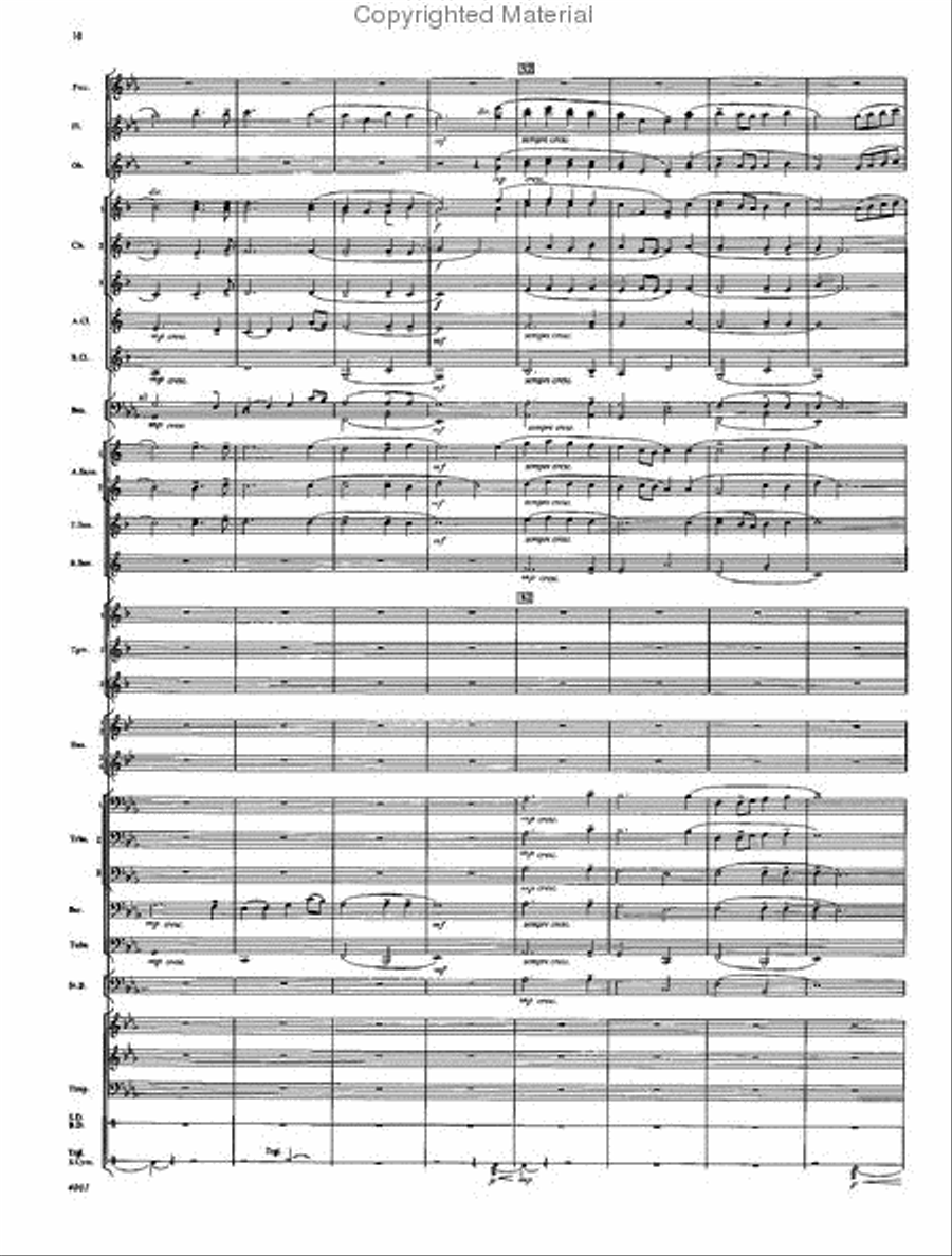The Light Eternal Concert Band scores gallery preview page 6