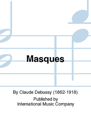 Book cover for Masques