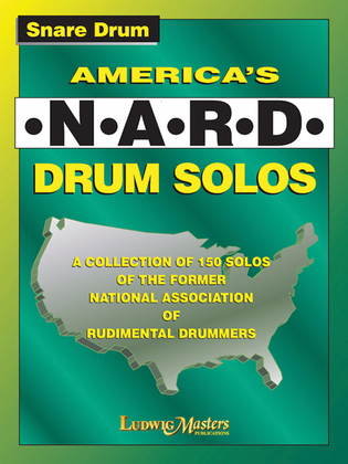 Book cover for America's NARD Drum Solos