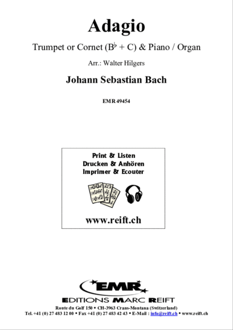 Adagio Adagio Cornet scores gallery preview page 2