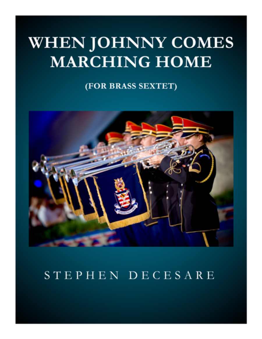 When Johnny Comes Marching Home (for Brass Sextet and Piano) image number null