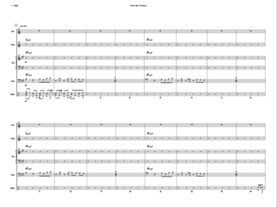 On My Way To Harlem Tenor Saxophone scores gallery preview page 4