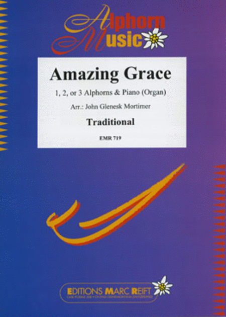 Amazing Grace (1, 2 or 3 Alphorns)