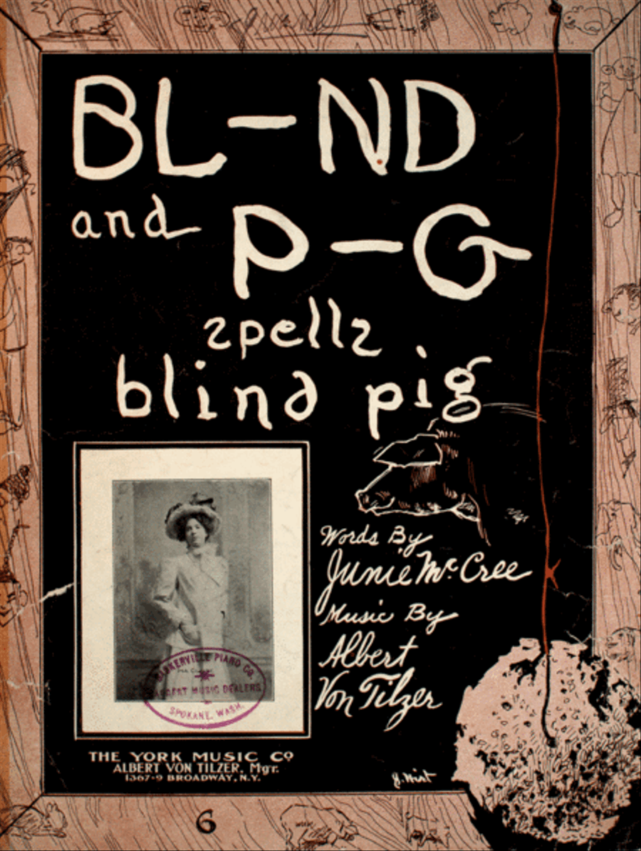 Bl-nd and P-g Spells Blind Pig Voice scores gallery preview page 1