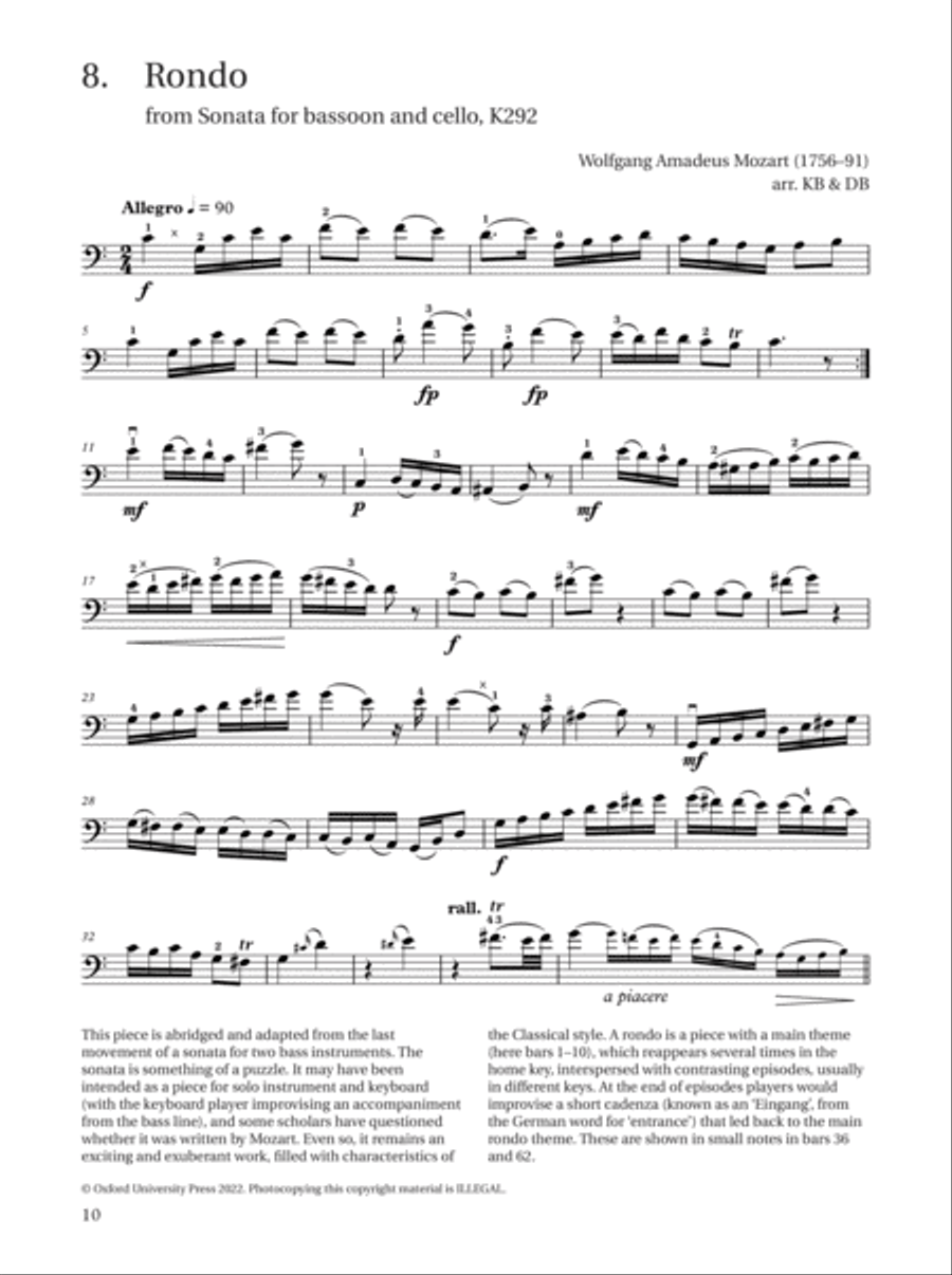 Solo Time for Cello Book 2 String Methods scores gallery preview page 5