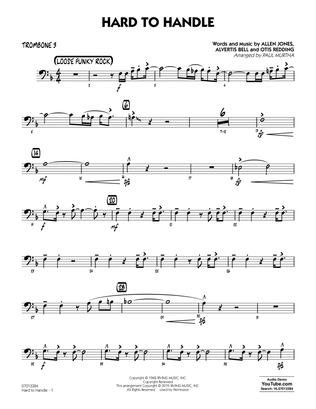 Hard to Handle (arr. Paul Murtha) - Trombone 3