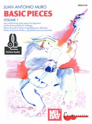 Book cover for Basic Pieces for Guitar Volume 1