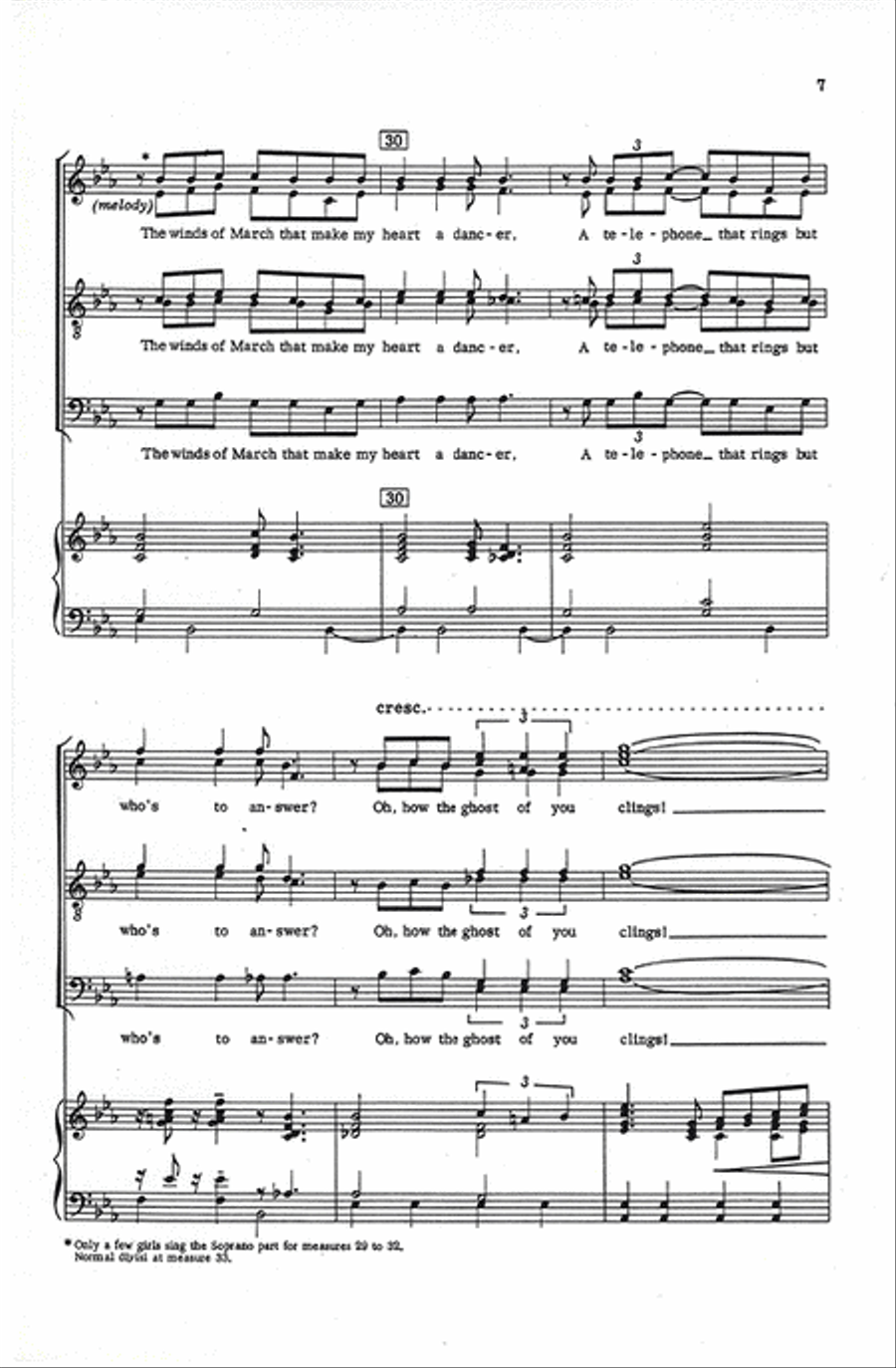 These Foolish Things Divisi scores gallery preview page 7