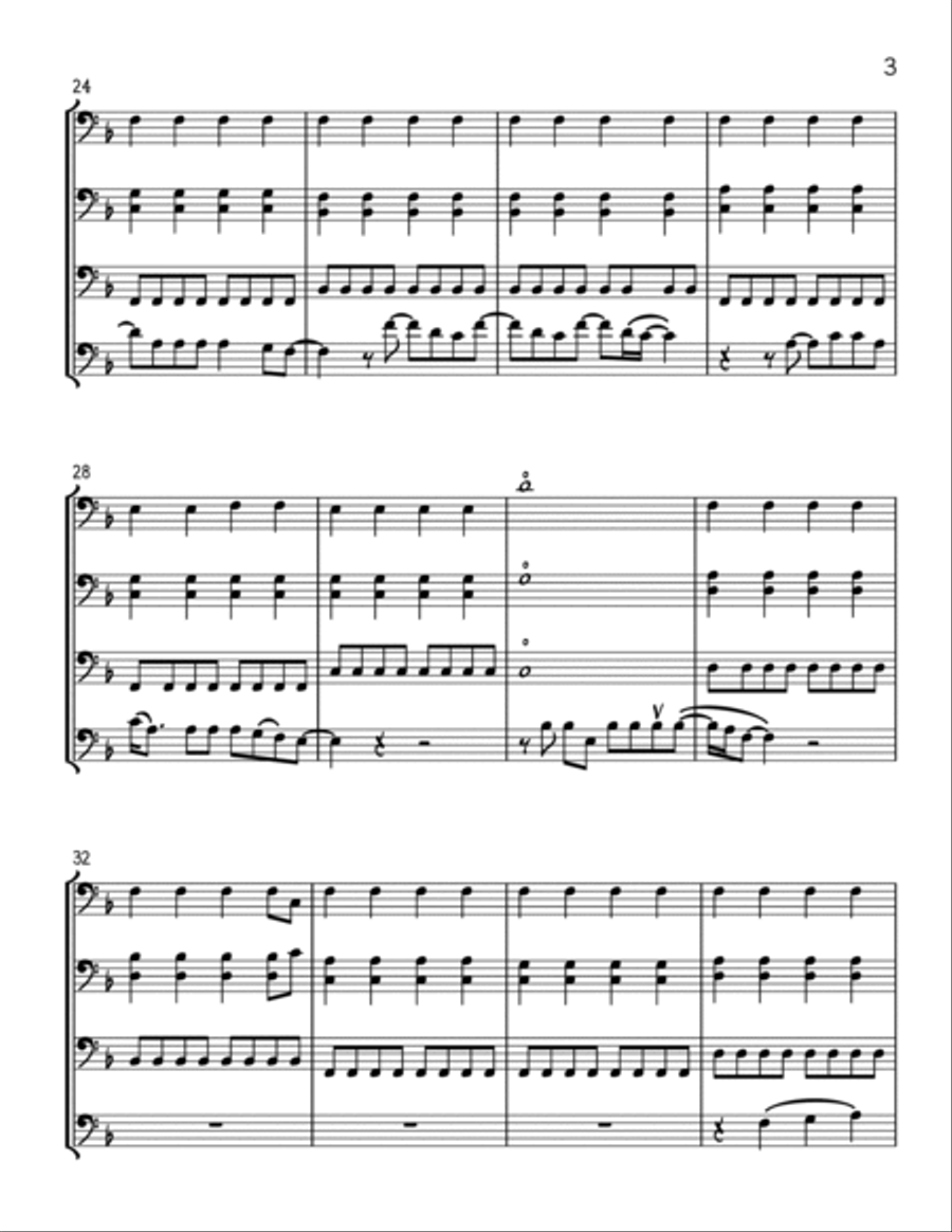 The Scientist Cello scores gallery preview page 3