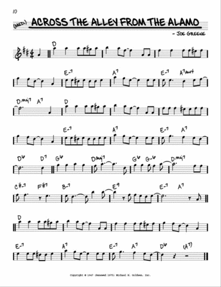 The Real Book – Volume IV E-Flat Instrument scores gallery preview page 2