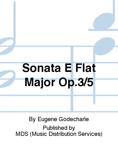 Sonata E flat Major op.3/5