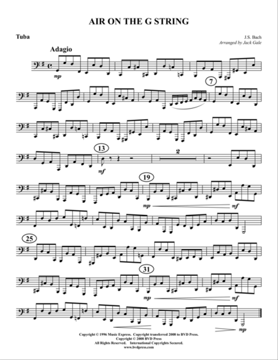 Ceremonial Music for Brass Quintet Brass Quintet scores gallery preview page 1