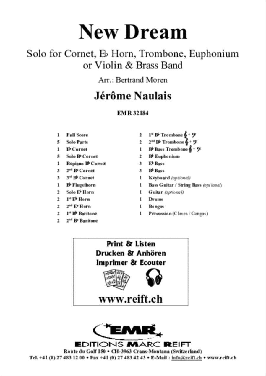 New Dream Brass Band scores gallery preview page 2