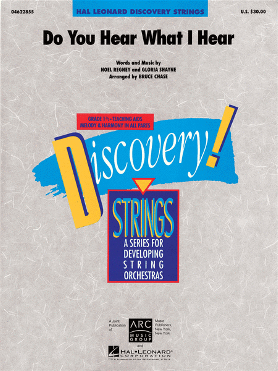 Do You Hear What I Hear? Do You Hear What I Hear? Orchestra scores gallery preview page 1