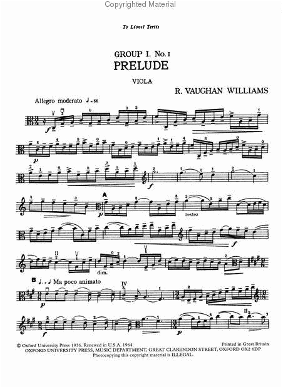 Suite for viola and orchestra (pianoforte) Viola scores gallery preview page 2