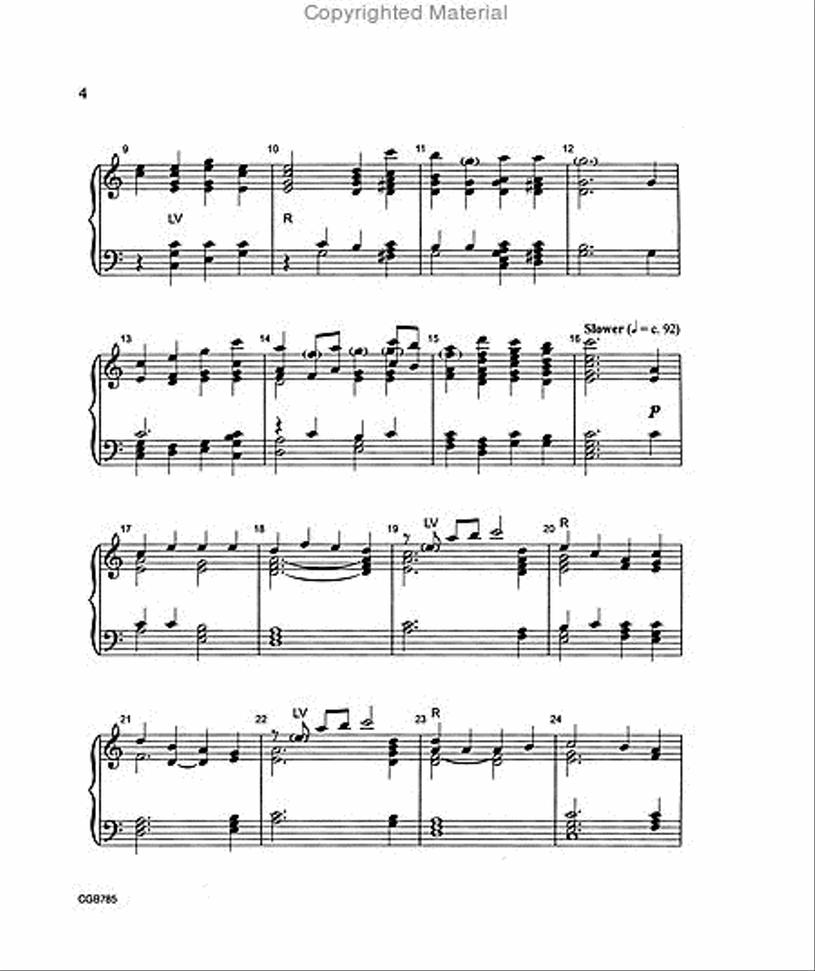 Celebrate the Season: Reproducible Advent and Christmas Carols (2-3 octaves) 3-Octaves scores gallery preview page 3
