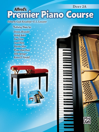 Book cover for Premier Piano Course Duets, Book 2A