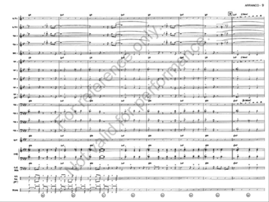 Arranco Arranco Jazz Ensemble scores gallery preview page 8