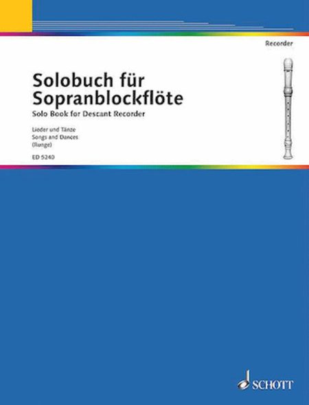 Solo Book For Soprano Recorder V.1