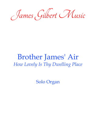 Book cover for Brother James' Air - How Lovely Is Thy Dwelling Place