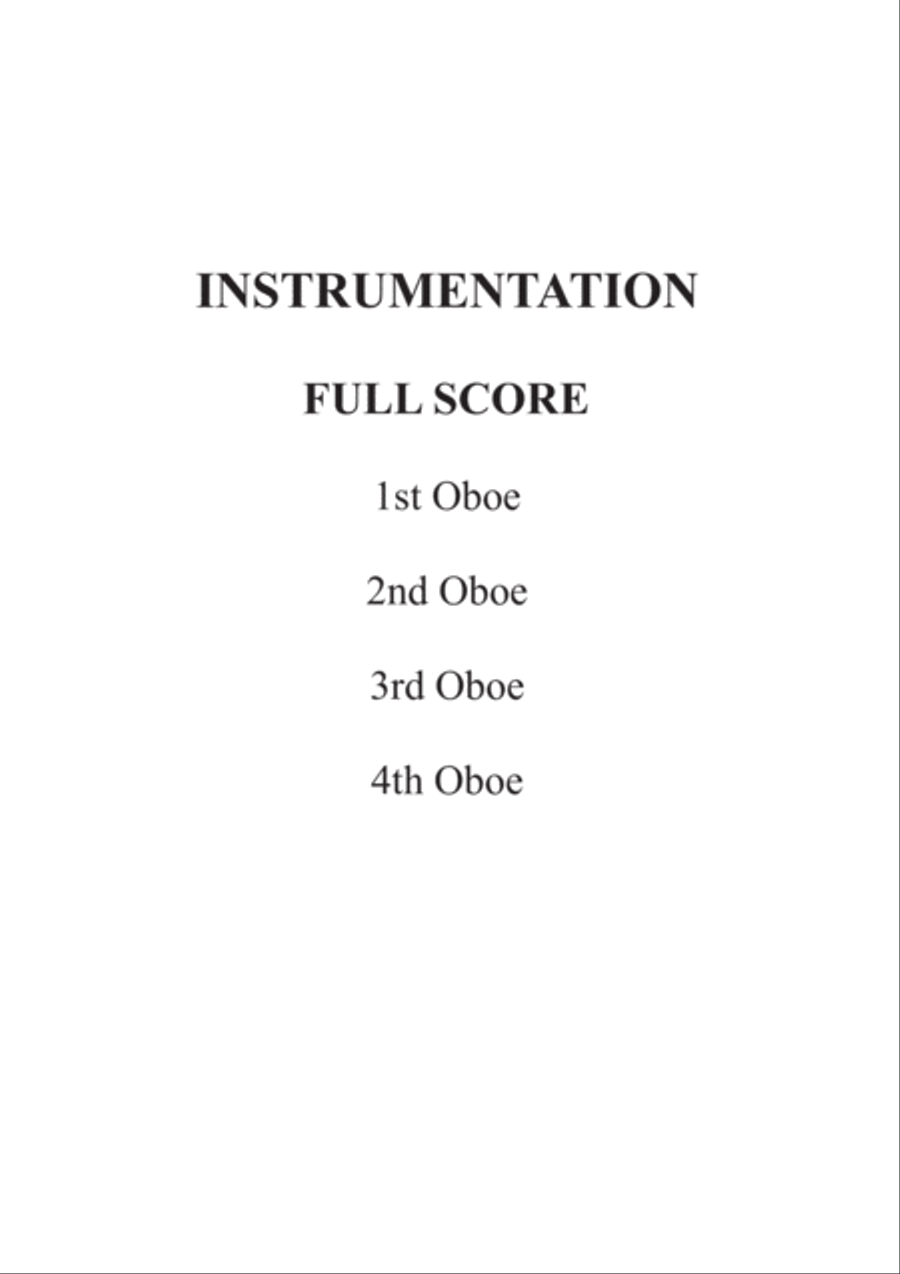 Spanish Dance from Swan Lake for Oboe Quartet Woodwind Quartet scores gallery preview page 2