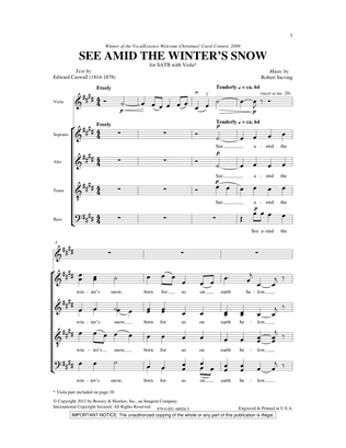 See Amid The Winter's Snow