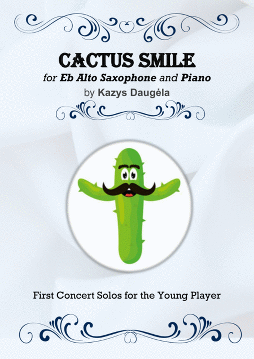 "Cactus Smile" for Alto Saxophone and Piano image number null