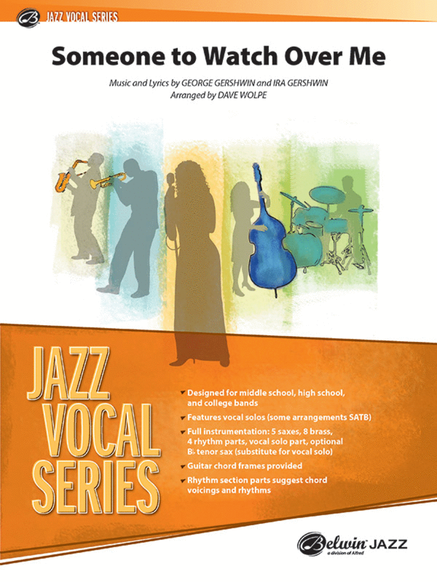 Someone to Watch Over Me Jazz Ensemble scores gallery preview page 1