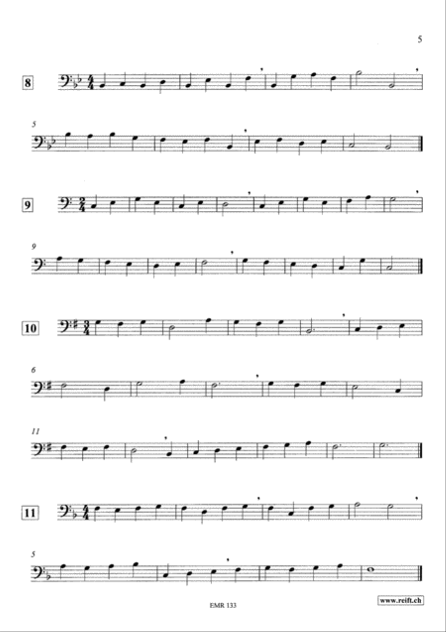 Technical & Melodic Studies Vol. 1 Trombone scores gallery preview page 5