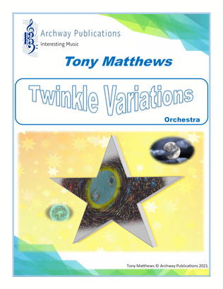 Twinkle Variations for Orchestra (Full Score)